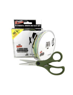 Sufix X8 0.165mm 270m Multicolor + Tesoura